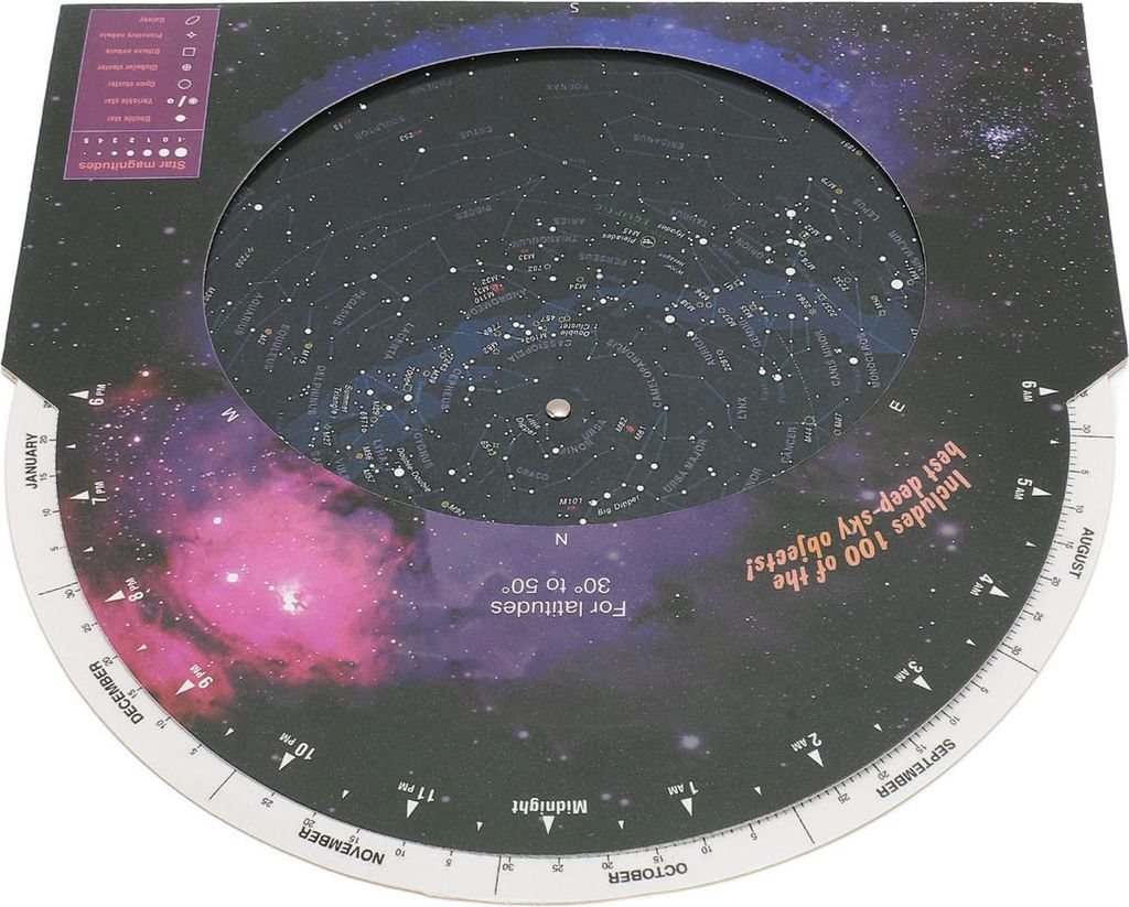 aqxreight Carte stellaire pour l'astronomie Sens de Image du produit 