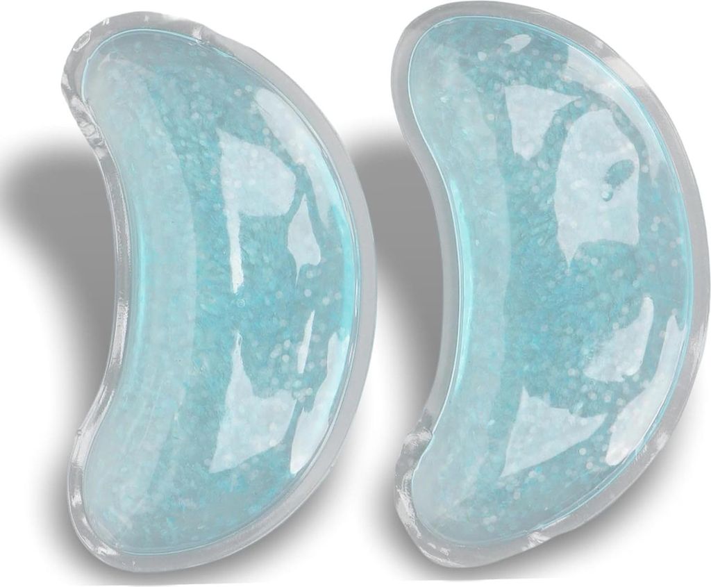 Wiederverwendbare Kühlgel-Augenmaske | Kältepack für geschwollene Augen | Kühlende Augenpads und Unter-Augen-Patches | Rötung und Entspannung ...