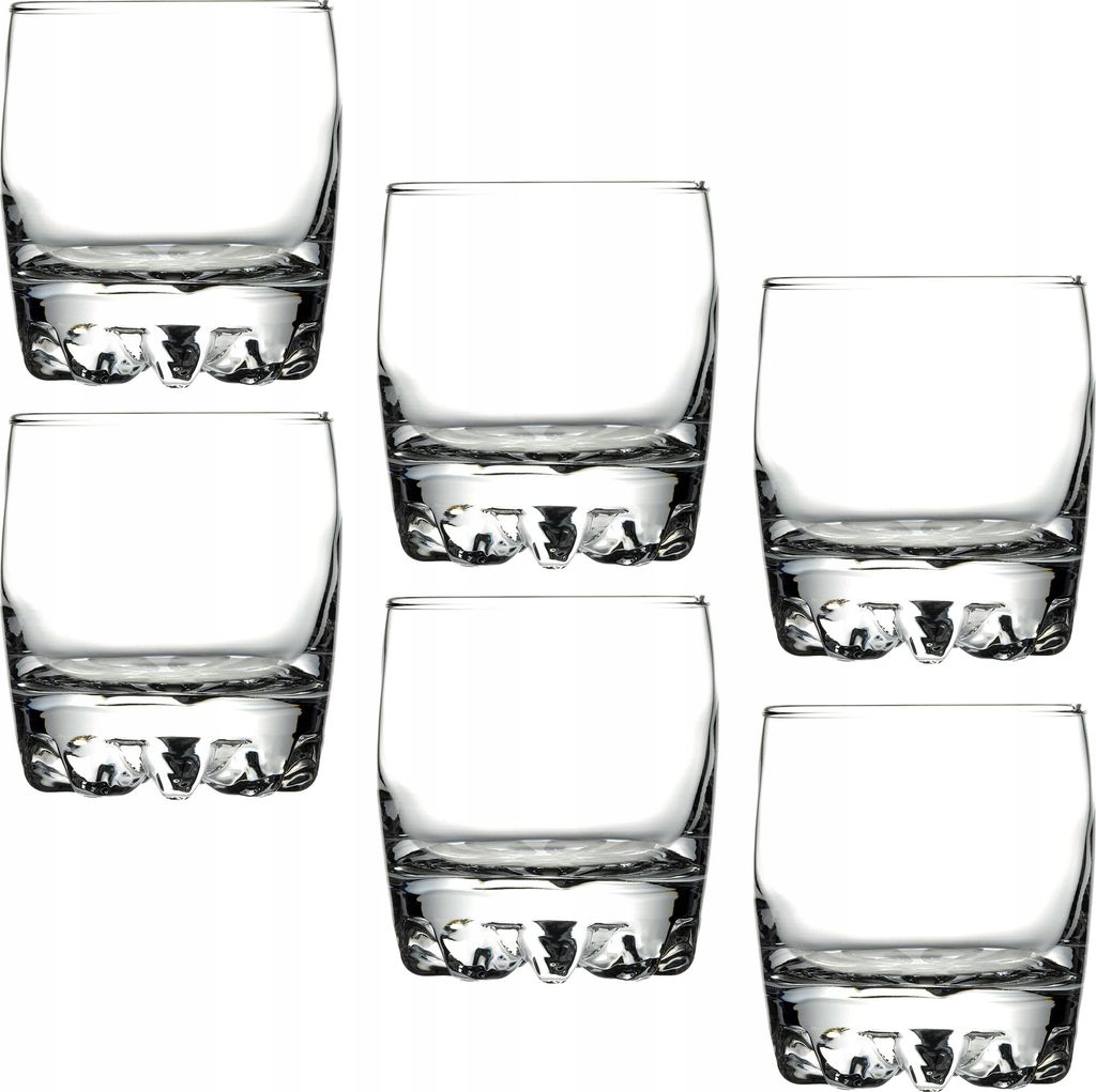 KADAX Wassergläser, Set de 6, Trinkgläser, Saftgläser aus Glas, robuste Gläser für Wasser, Saft, Garten, Party, Drink, Bier, Universalgläser,...