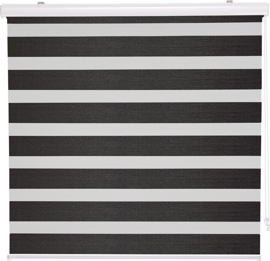 Doppelrollo 80x160cm anthrazit Produktbild 