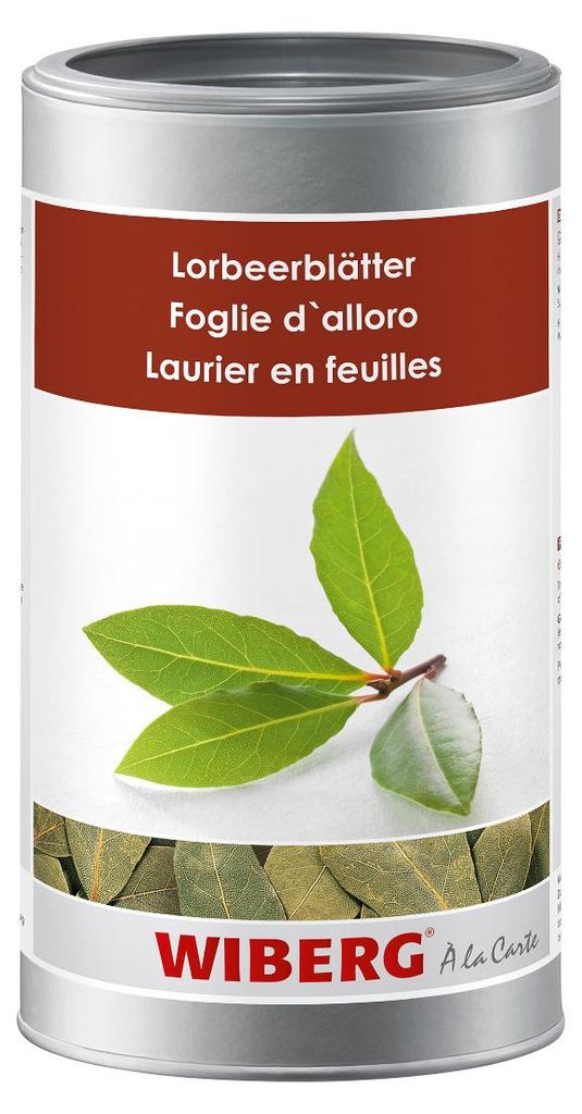 Wiberg Lorbeerblätter ganz mit tiefer aromatischer Note Dose 60g