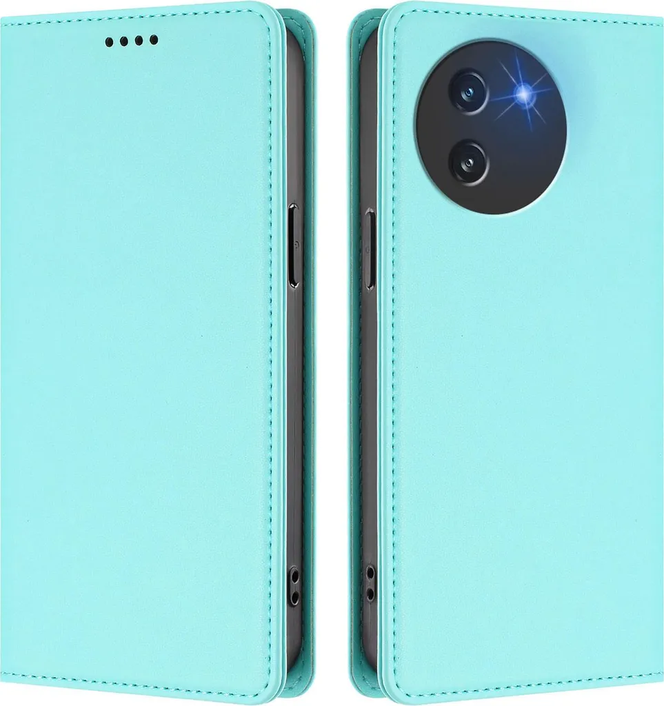 Cover Portafoglio Doogee Note 59 / Pro - Chiusura Magnetica Verde