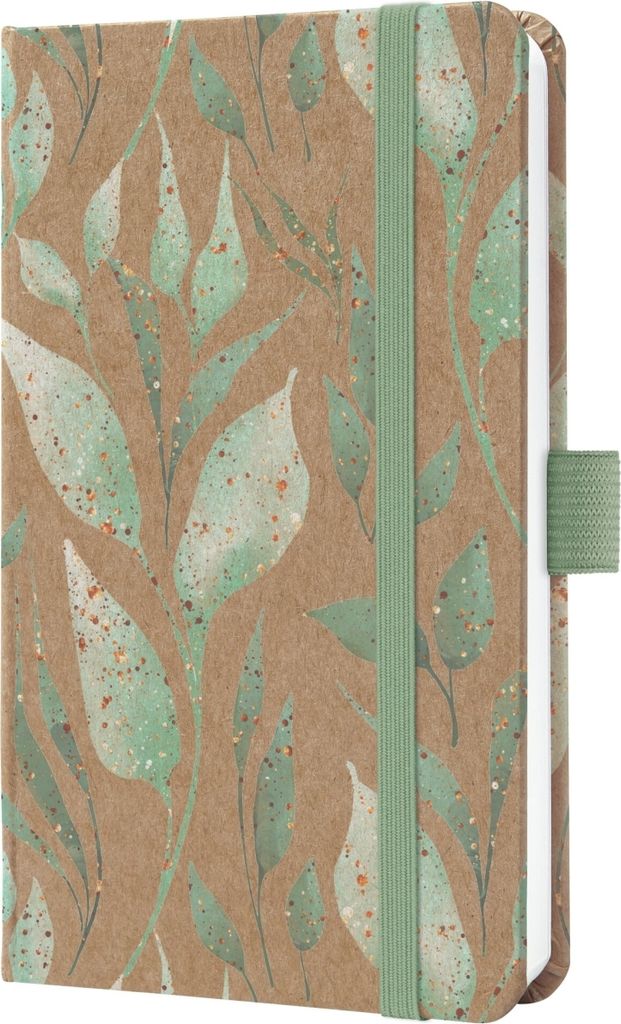 sigel Calendrier de poche Jolie Pure 2026 "Sparkle Leaves" Image du produit 