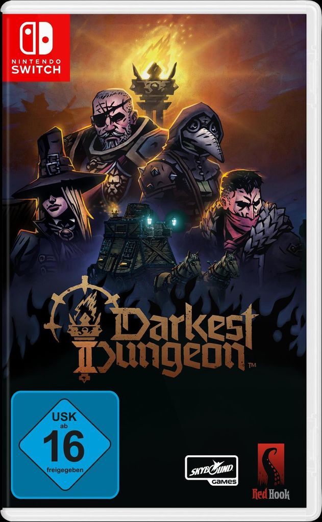 Cover art for the video game Darkest Dungeon 2.