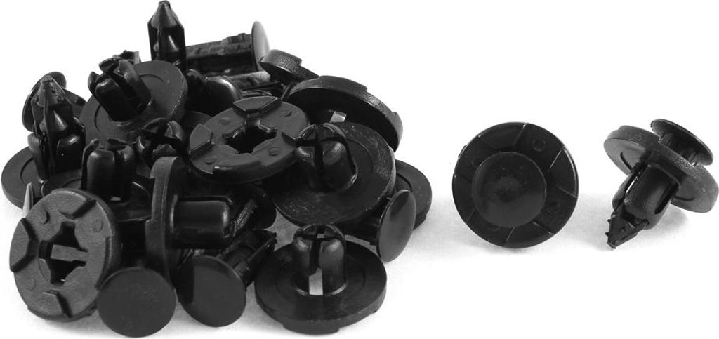 Befestigung Clips 15Stk Kühler Kappe 8mm Loch Nieten Kotflügel Push PKW
