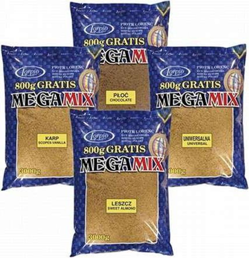 Lorpio Krmítková Směs MegaMix 3kg univerzal Obrázek produktu 
