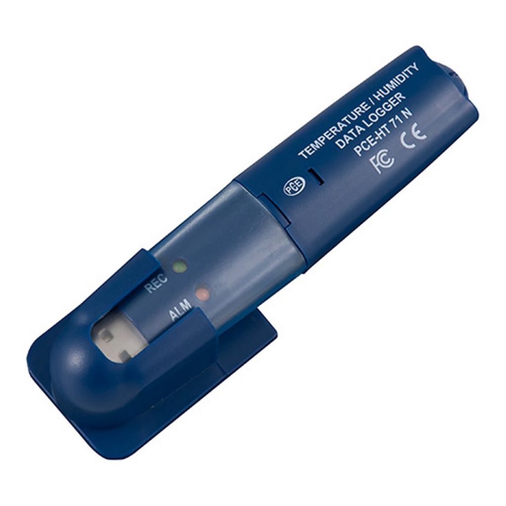 PCE Datenlogger PCE-HT 71N Feuchtemessgerät Luftfeuchte Lufttemperatur