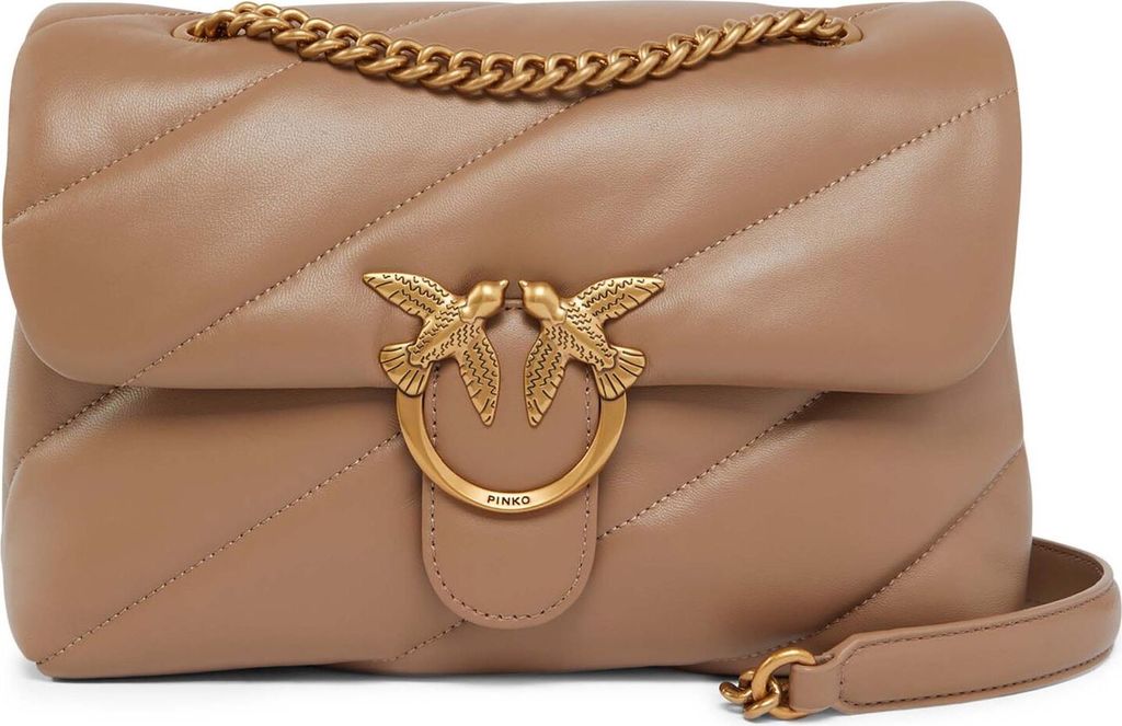 PINKO Damen Umhängetaschen 100038A0F2-D01Q Farbe: Braun Größe: Einheitsgröße