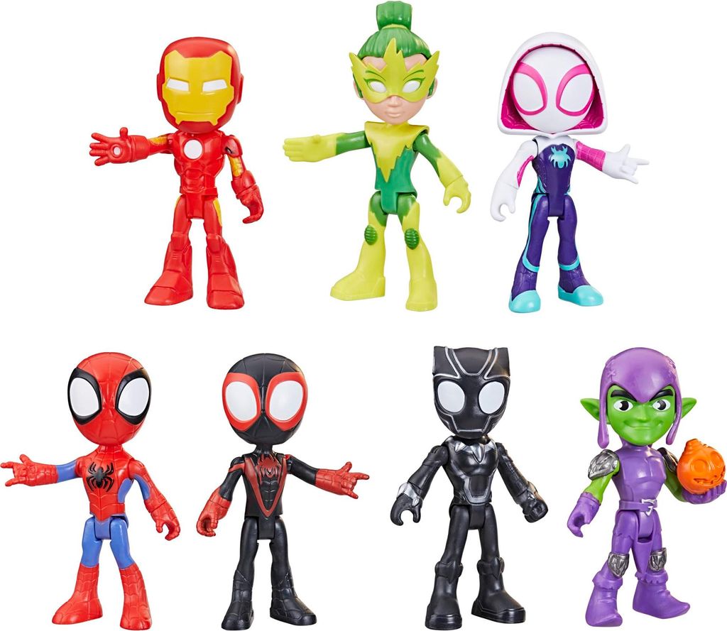 Marvel Actionfigur Hasbro Spidey and His Fantastic Friends, Produktbild 