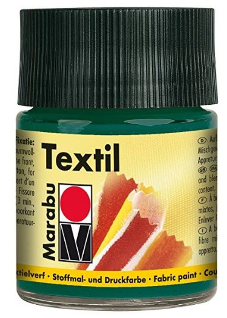 Marabu 17160005068, Grün, Textilfarbe, Flüssigkeit, 50 ml, Produktbild 