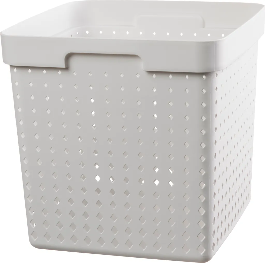 Plast Team Seoul Basket XL Blanc - Panier de Rangement Design Scandinave