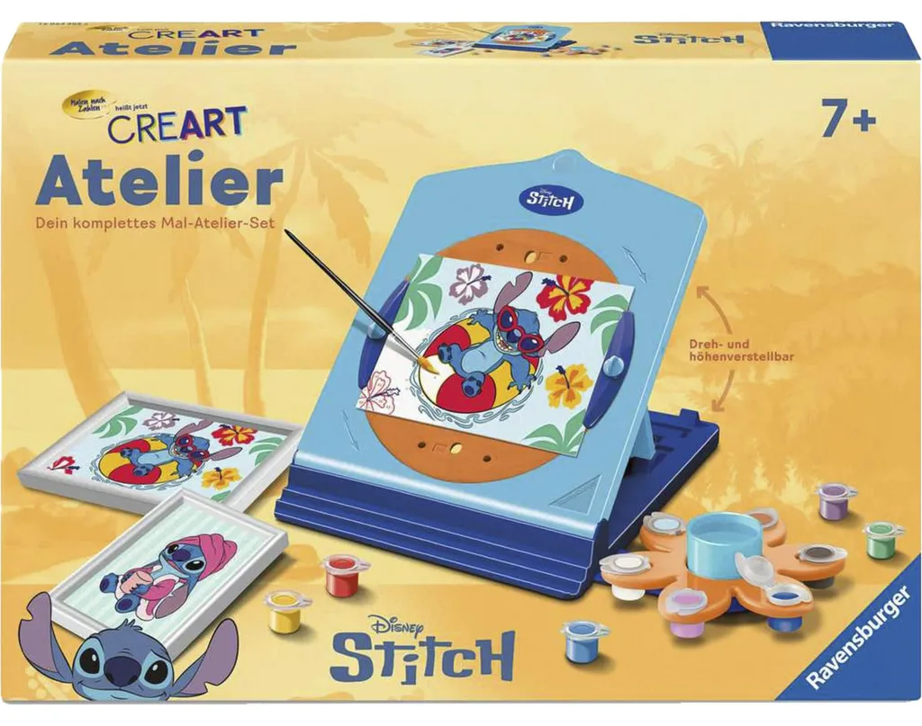Kit Créatif Stitch Disney : Peinture par Numéros pour Déco Chambre