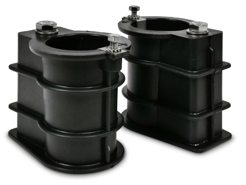 Leitereinbauhülse Kunststoff für Holm Ø 43mm (2 Stk.) Produktbild 