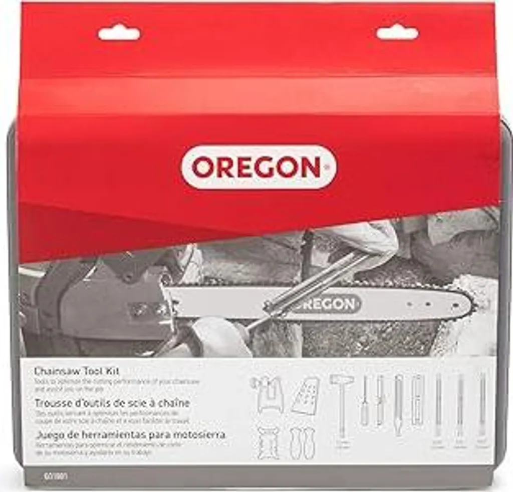 Set Affilatura Motosega Oregon 601981 - Kit Universale 17 Accessori