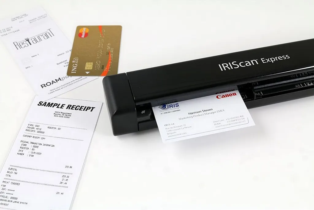 Scanner Portable IRIScan Express 4 - Numériseur Mobile USB Format A4 - 21