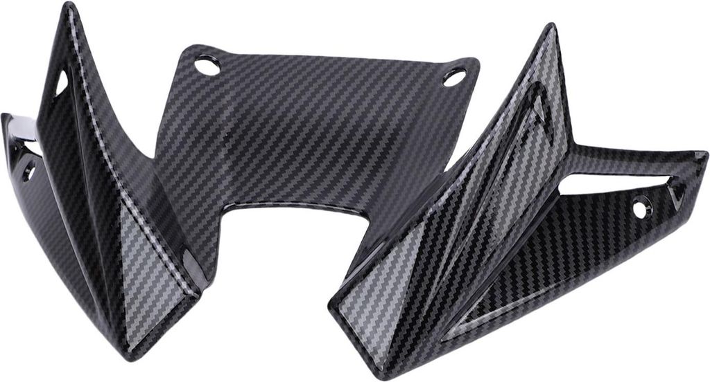 Motorrad nackter Frontspoiler Winglet verbessert die Fahrstabilität, erhöht den Abtrieb, aerodynamischer Flügelersatz für CB500 2024–2025, Ko...
