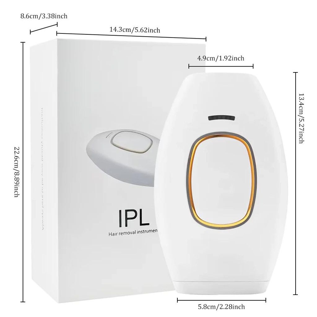 Epilatore IPL ad alte prestazioni, compatto e popolarissimo Immagine del prodotto 