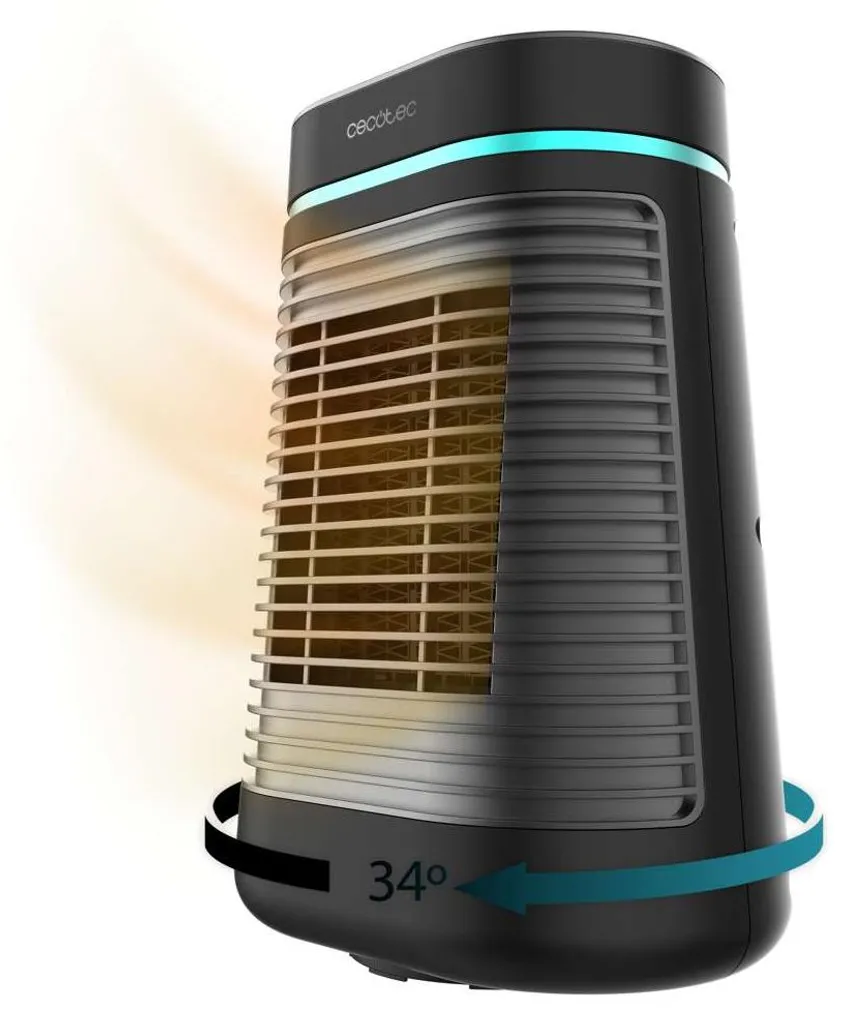 Chauffage d'appoint Cecotec Readywarm 1550 Max céramique 1500W noir - 4