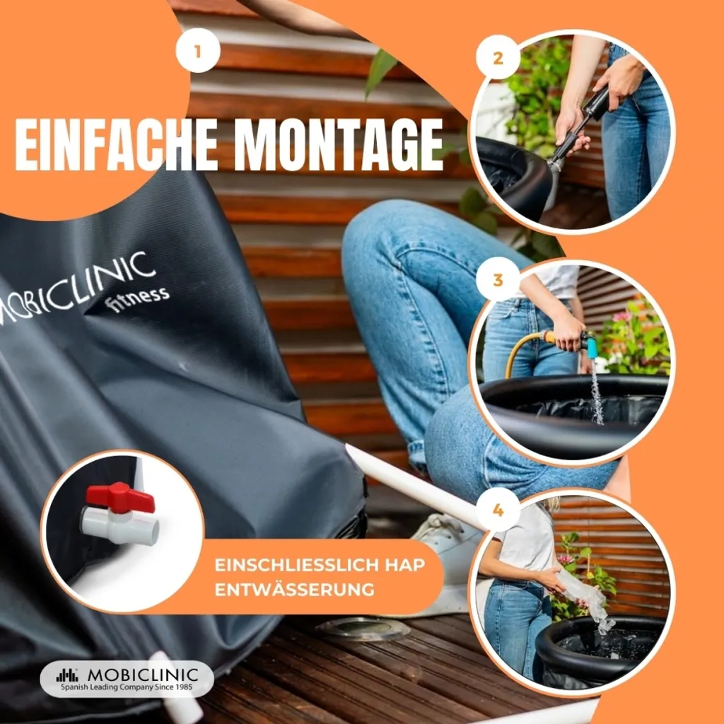 Vasca Ghiaccio Mobiclinic Artic 350L | Recupero Atleti Pro - 7