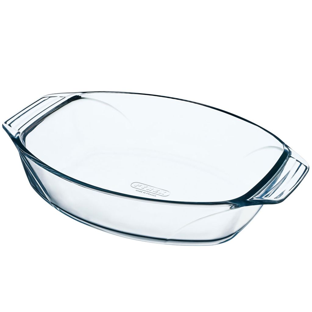 Plat à Four Ovale Pyrex Verre Borosilicate Ultra-résistant Image du produit 