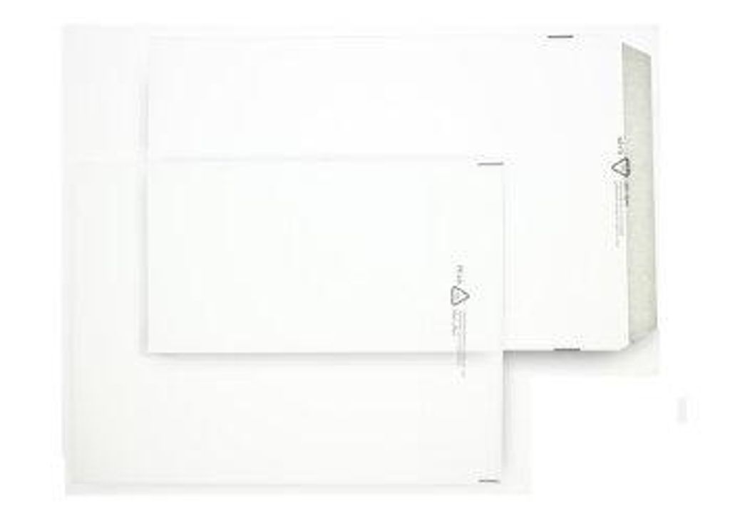 Durchsichtige Folienumschläge - Glasklar 229 x 324 mm (DIN C4) | 50 my Polyethylen | Ohne Fenster | Haftklebung | Gerade Klappe | 1000 Stück