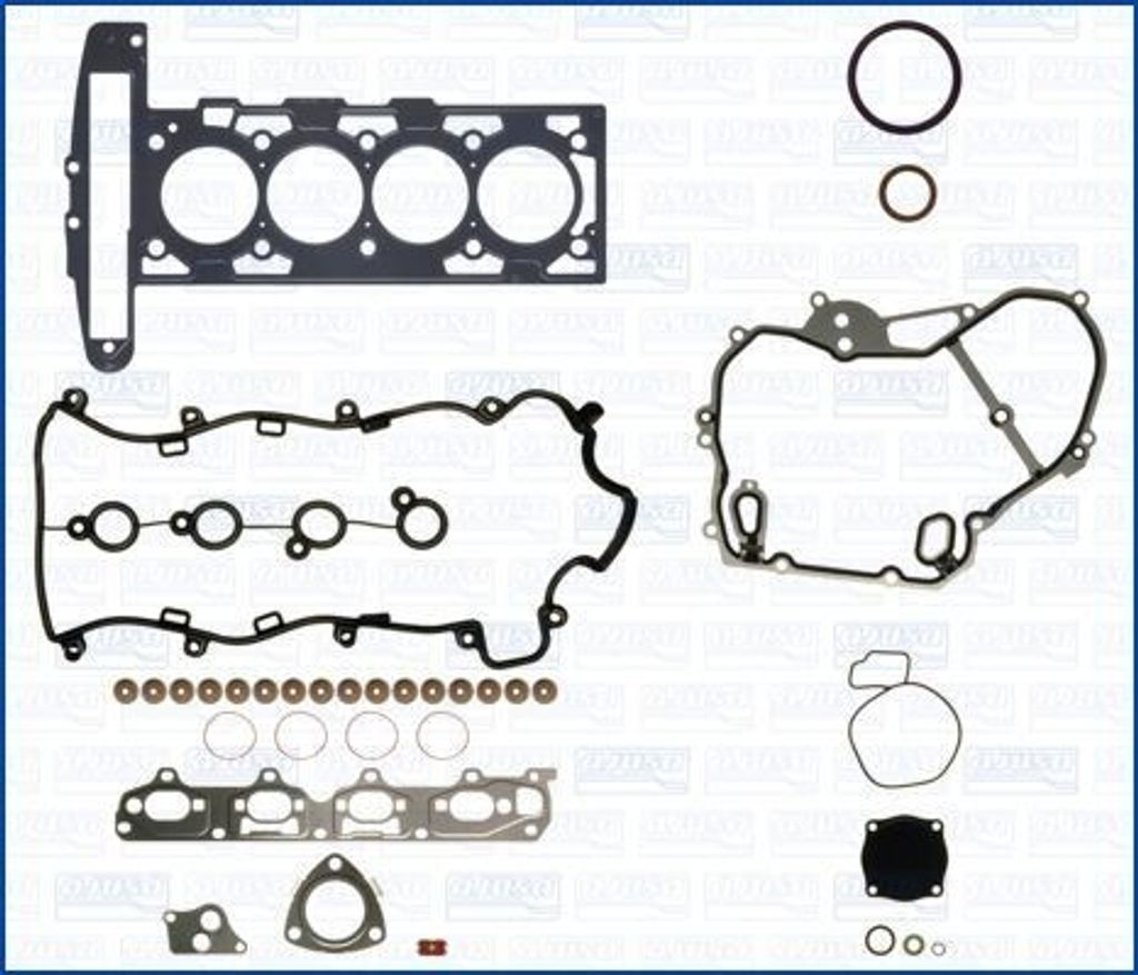 AJUSA 50274800 Motor-Dichtungsvollsatz Dichtsatz für OPEL Astra G CC (T98) Zafira A (T98) Vectra C Limousine (Z02) Astra G Caravan (T98) Vectra C CC