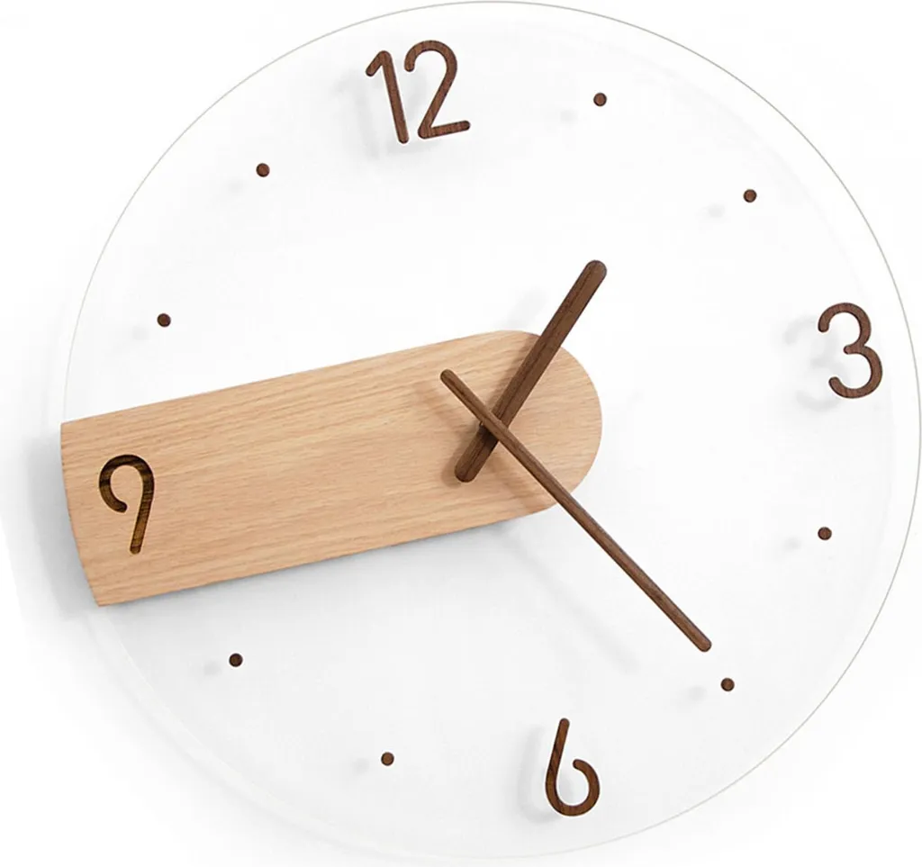 Horloge murale silencieuse pour supprimer le tic-tac gênant du salon