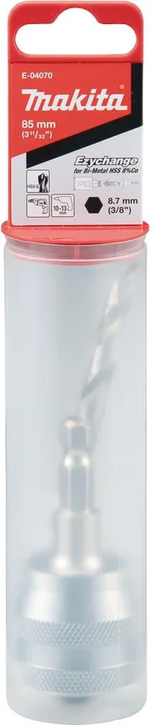 Porte-outil Makita E-04070 Ezychange avec foret de centrage rectifié - 3
