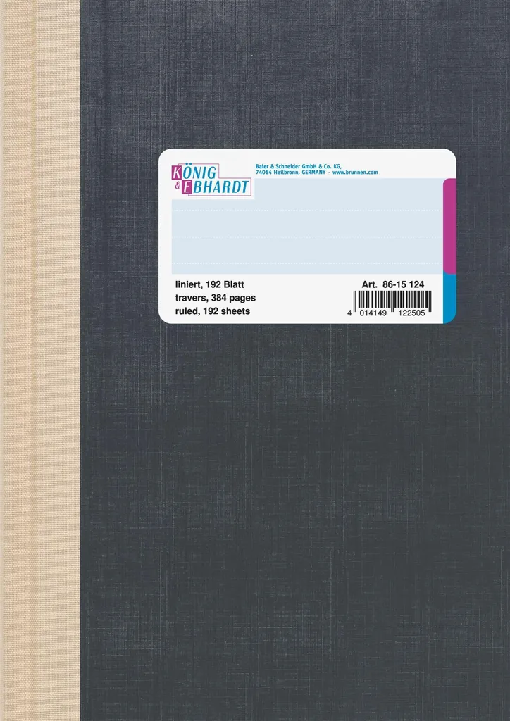 Carnet de Comptabilité A5 pour Recettes et Dépenses 192 p. Gris