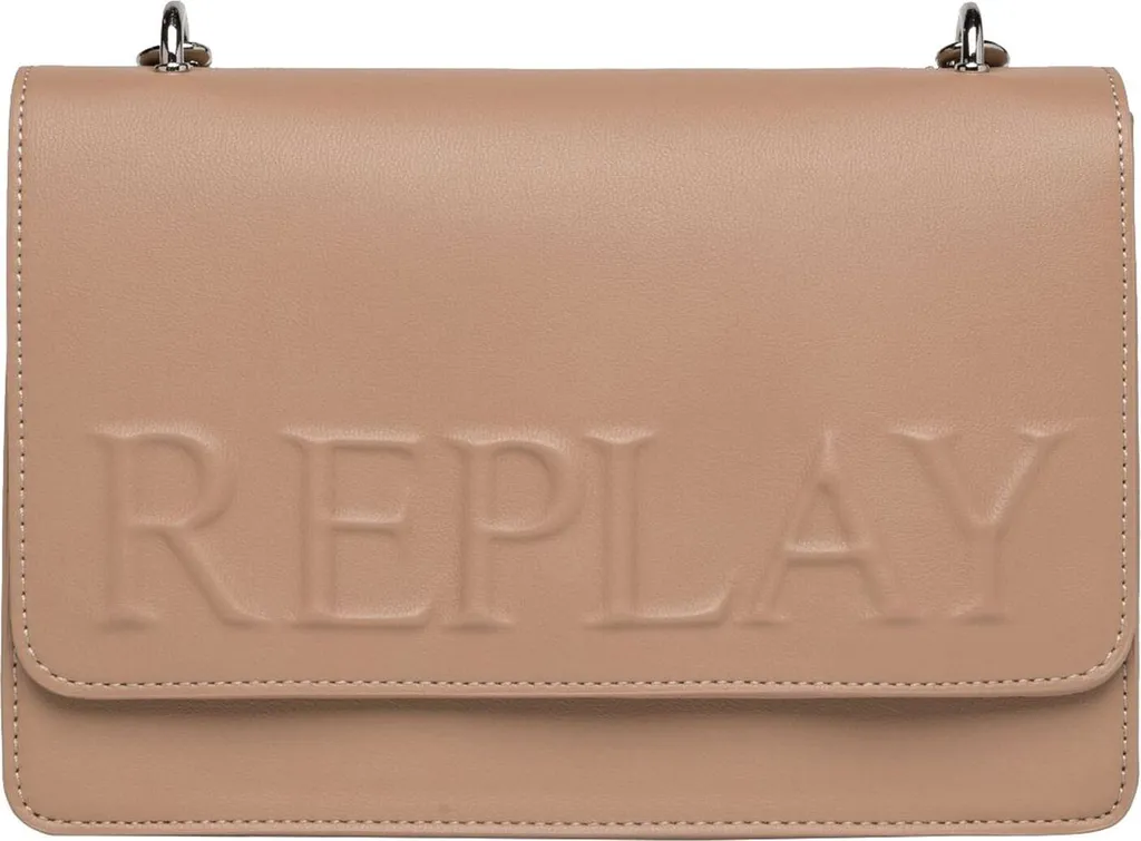 Sac Bandoulière REPLAY pour Femme Crossbody Bag Chic en Marron Clair Gris