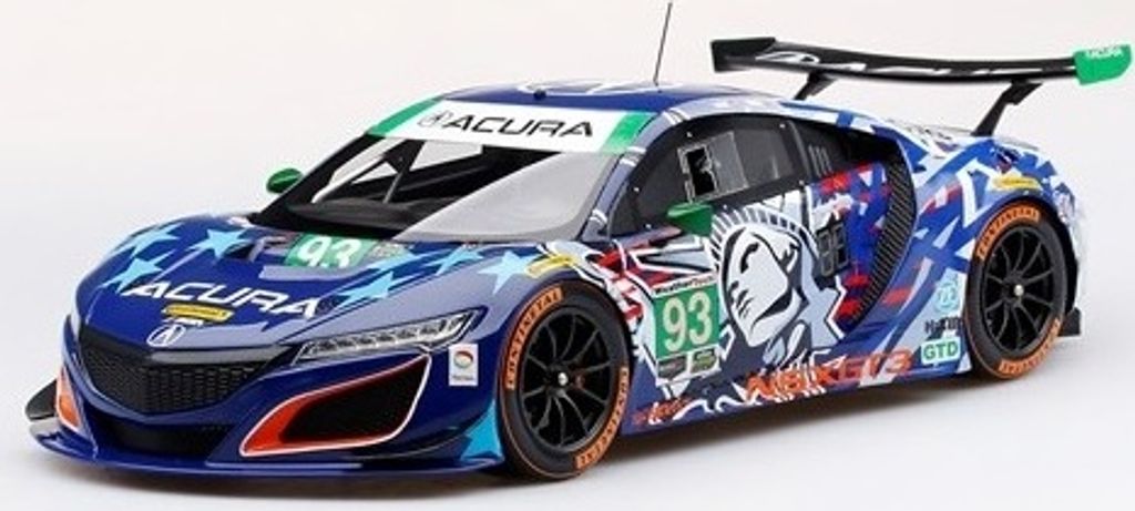 ACURA NSX GT3 #93 Michael Shank Racing - IMSA Meisterschaft 2017 W.Glen, TS0271, Maßstab1/18, TOP SPEED