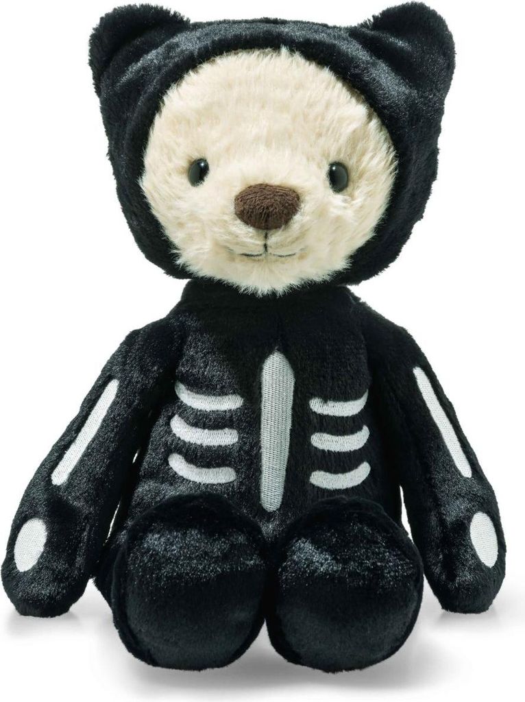 Steiff Teddybär Mr. Bones schwarz/weiß 34 cm 114168 Produktbild 