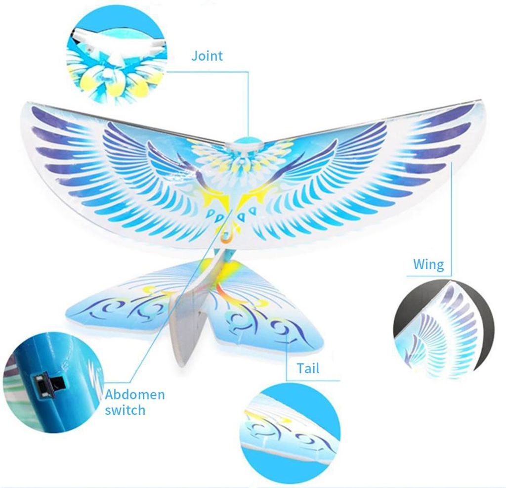 Diaľkové ovládanie Bionic Flying Bird Toys Mini RC Drone Obrázok produktu 