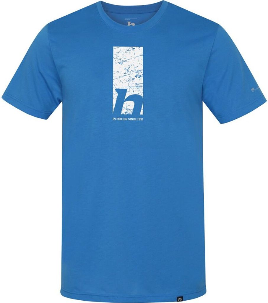 Hannah Bine Kurzarm-t-shirt Blau M Mann Blau M