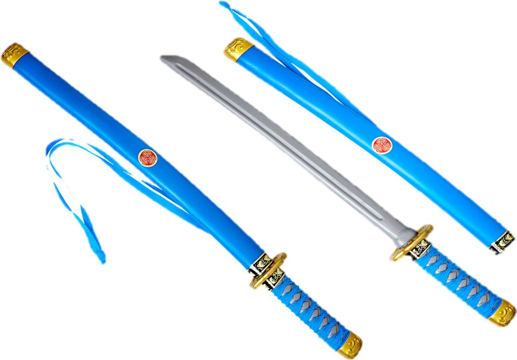 Japanisches Katana - Ninja Schwert mit Scheide in 3 Farben Produktbild 