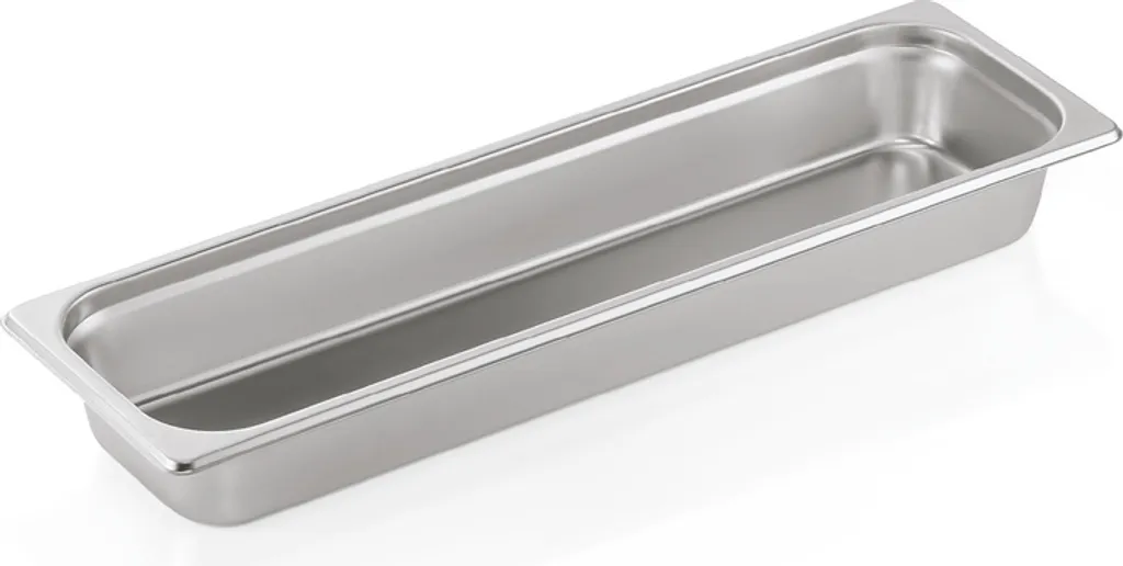 Bacinella Professionale GN 2/4 65mm per Buffet - Acciaio Inox 3,6L