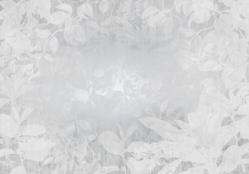 Sanders & Sanders Fototapete Blumen Grau 400 x 280 cm