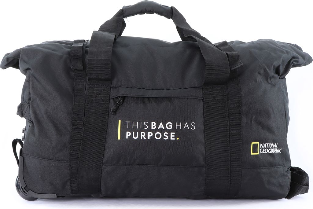 National Geographic Reisetasche Pathway aus recyceltem Polyester Schwarz One Size