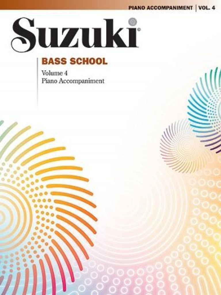 Suzuki Bass School, Piano Accompaniment. Vol.4