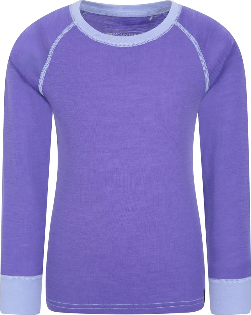 Mountain Warehouse Merino II Haut Thermique Enfant MW832 Violet 98cm