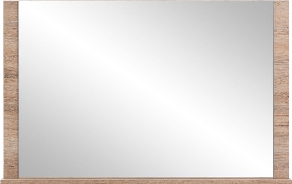 Spiegelelement CORATO-80 in Wildeiche Nb., B/H/T: ca. 111,3/71,1/12,4 cm