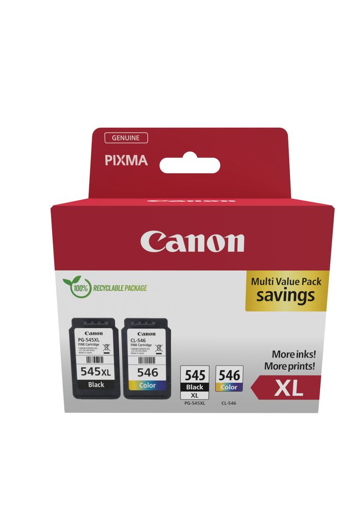 Canon PG-545XL/CL-546XL Photo Value Pack, Hohe (XL-) Produktbild 