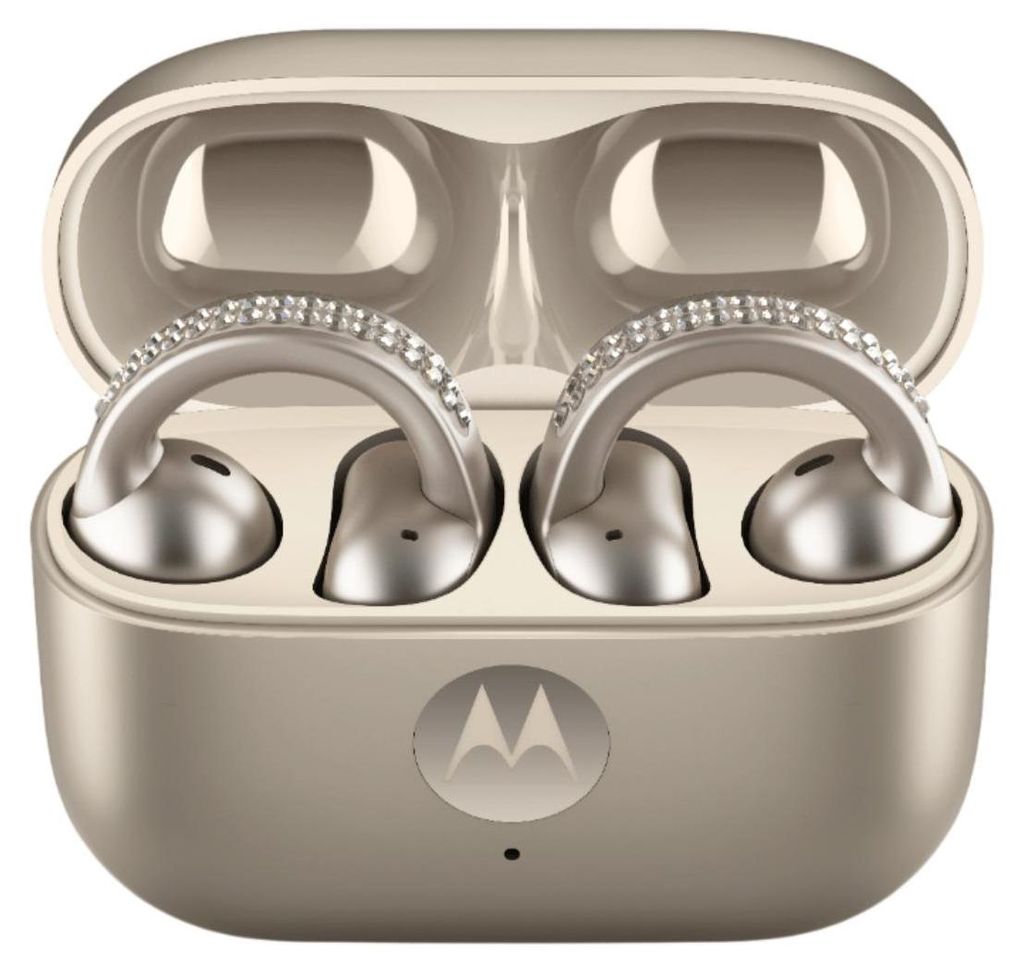 Motorola Moto Buds Loop Bluetooth-Kopfhörer Gold (French Produktbild 