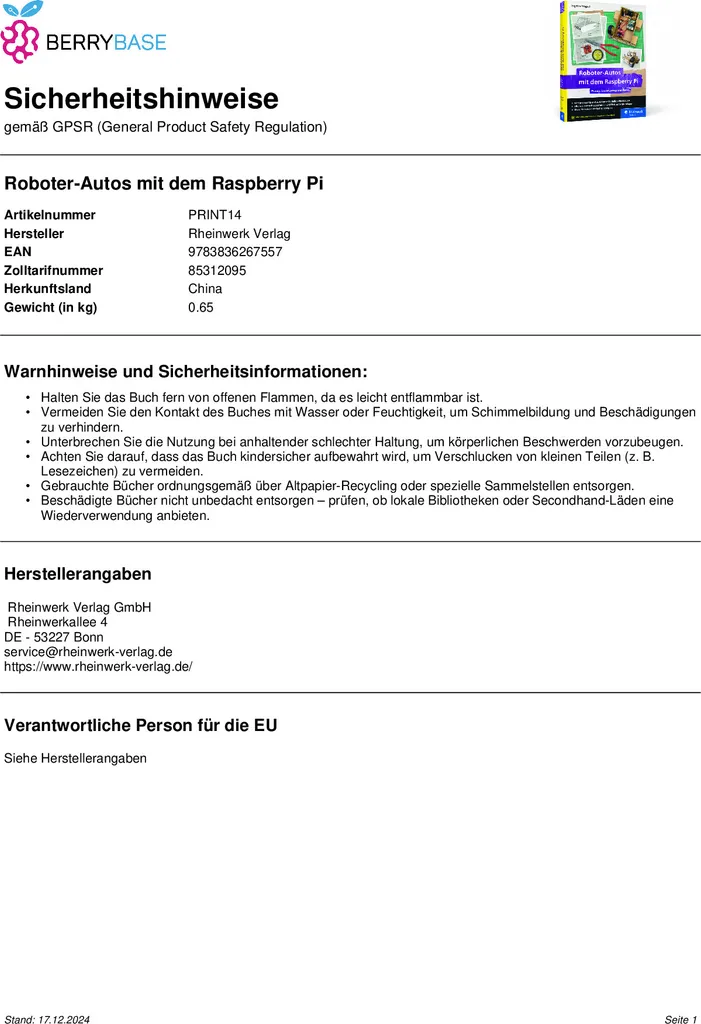 Voiture robot Raspberry Pi programmable kit électronique DIY complet