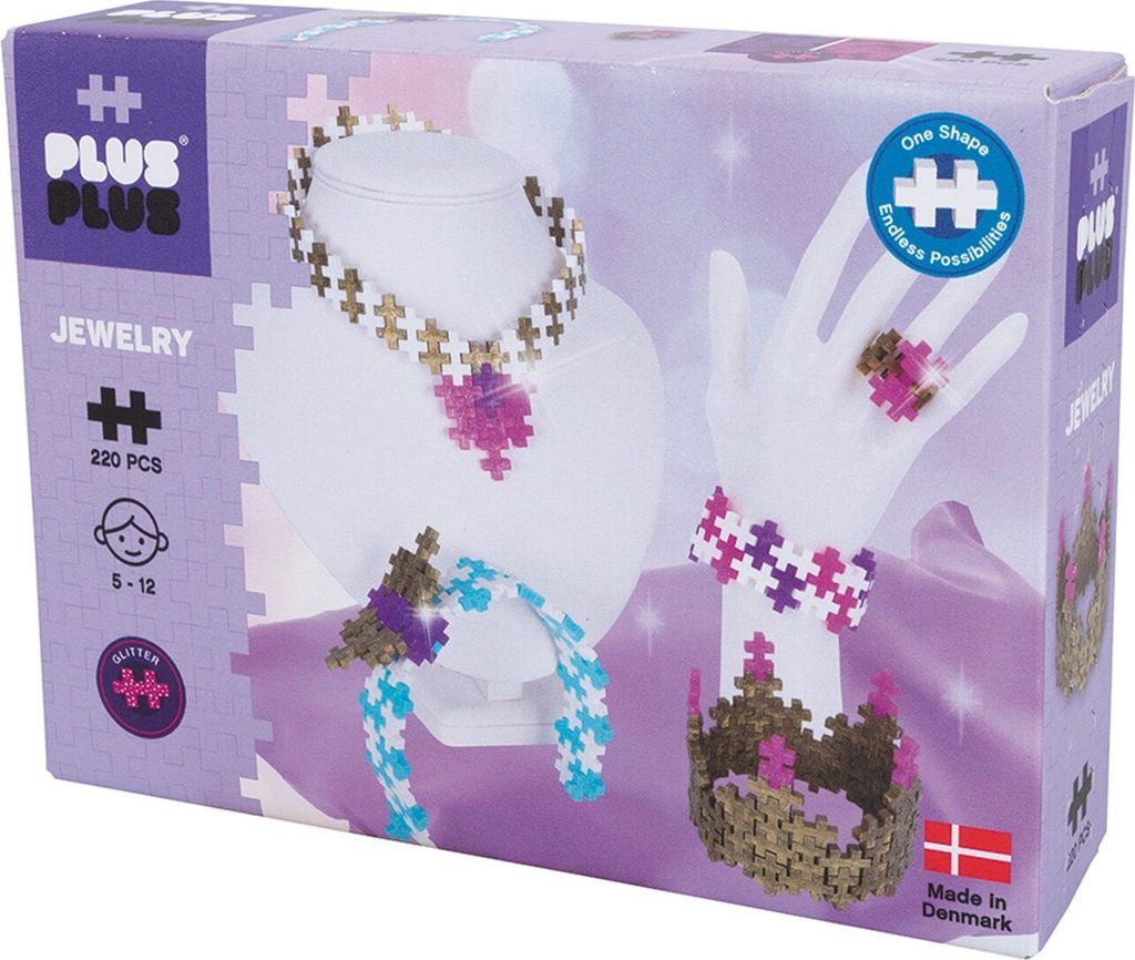 PLUS-PLUS 220 briques créatives Set de bijoux fille Set de Image du produit 