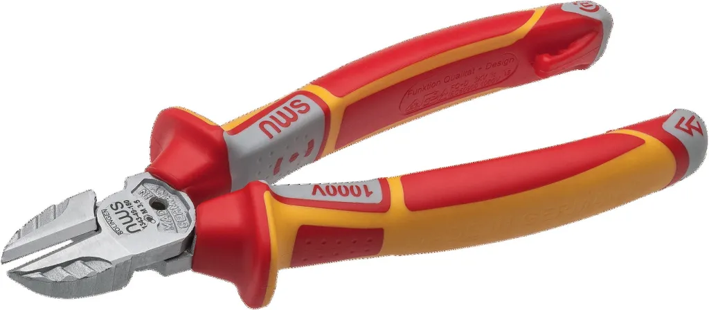 NWS Tronchesi per Elettricisti VDE 160mm Taglia Viti M3,5 1343-49-VDE-160