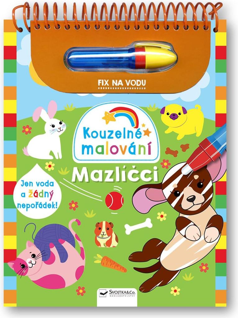 Magische Malerei Haustiere: Nur Wasser und keine Sauerei! Wasser-Fix