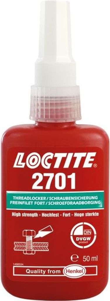 Loctite 2701 Hochfestes Schraubensicherungsmittel 50 ml