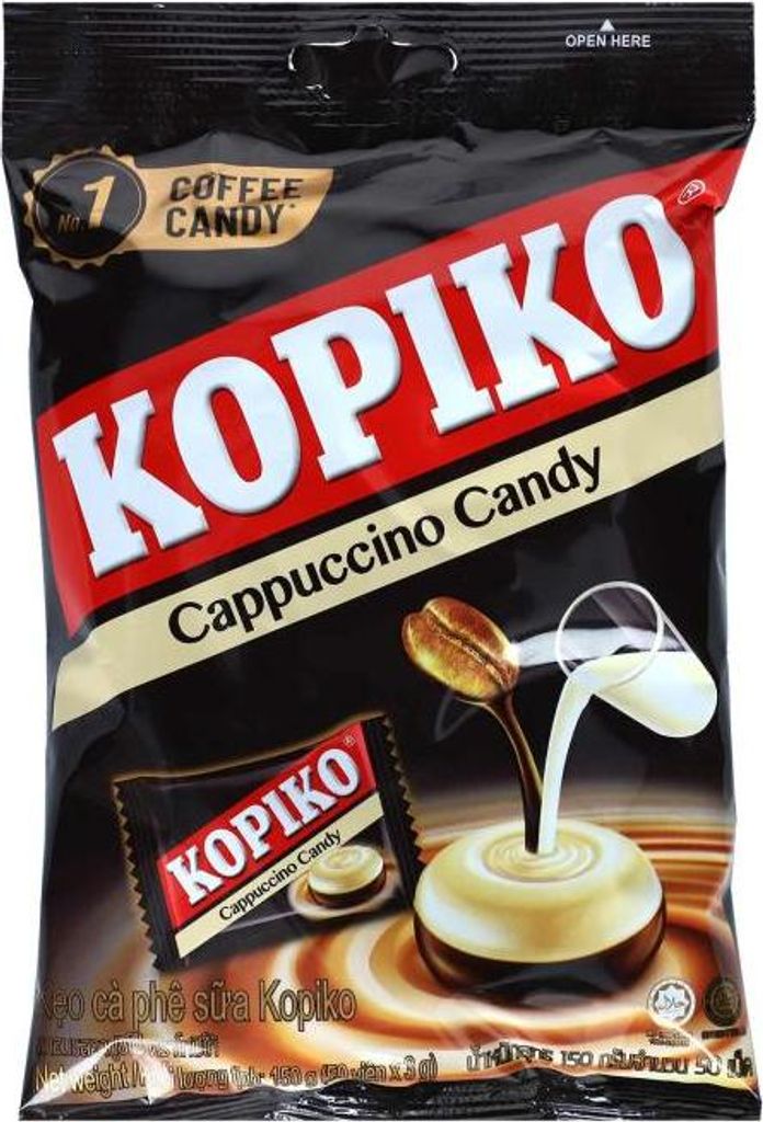 Kopiko Kaffeebonbons Cappuccino 175g Produktbild 