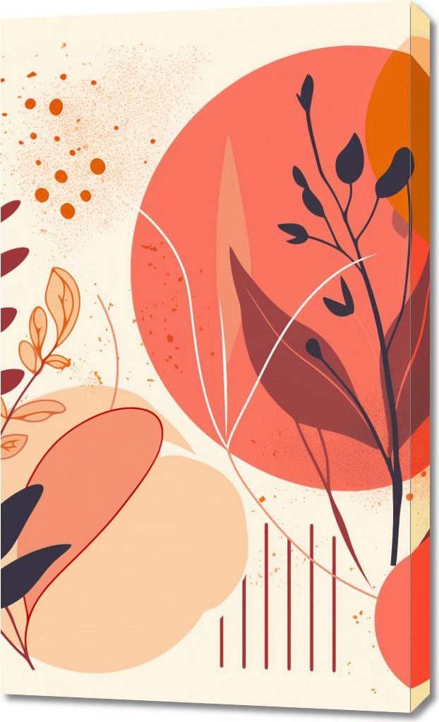 Bild 60x100cm Warmen Nachmittag